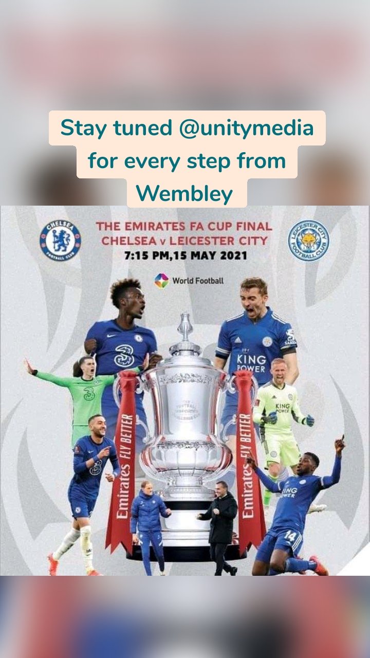 Stay tuned @unitymedia for every step from Wembley 
